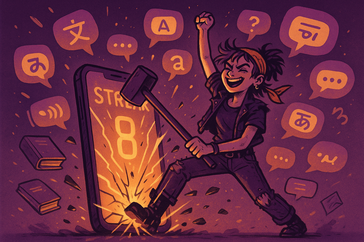 Your Language Learning Streak Is Lying to You (And Here's the Proof)