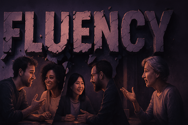 Fluency Is a Lie (And What to Chase Instead)