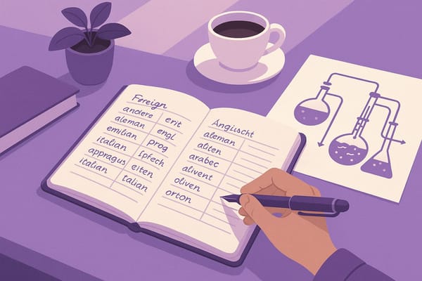 The Goldlist Method for Language Learning: Why Writing by Hand Beats Flashcards for Long-Term Retention