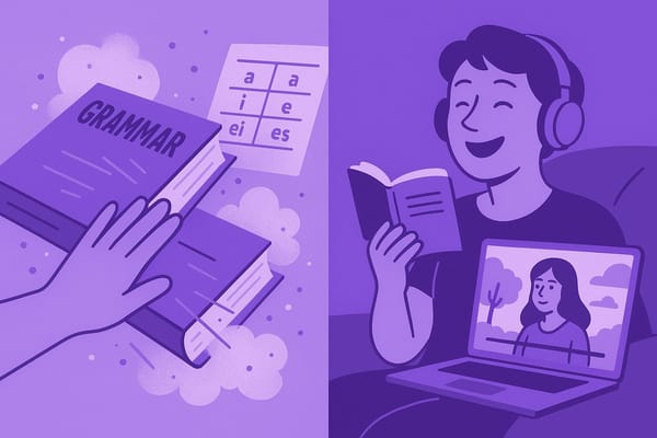 Why Learning Grammar Rules First Is Backwards: The Input-Before-Rules Method That Actually Works