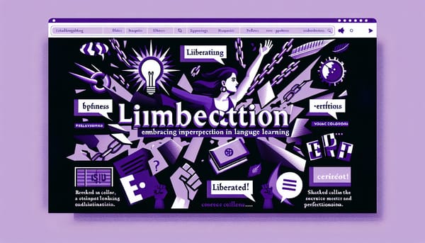 Why "Fluent Enough" Beats Perfect Fluency (And How to Stop Perfectionism from Killing Your Language Learning)